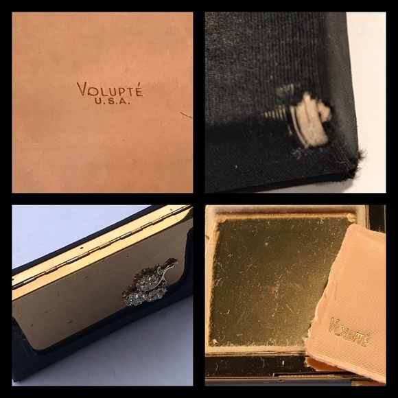 1950’s Vintage VOLUPTE Compact/Evening Bag - Picture 12 of 12